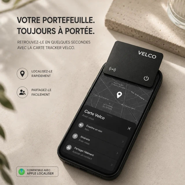 Carte Tracker Velco