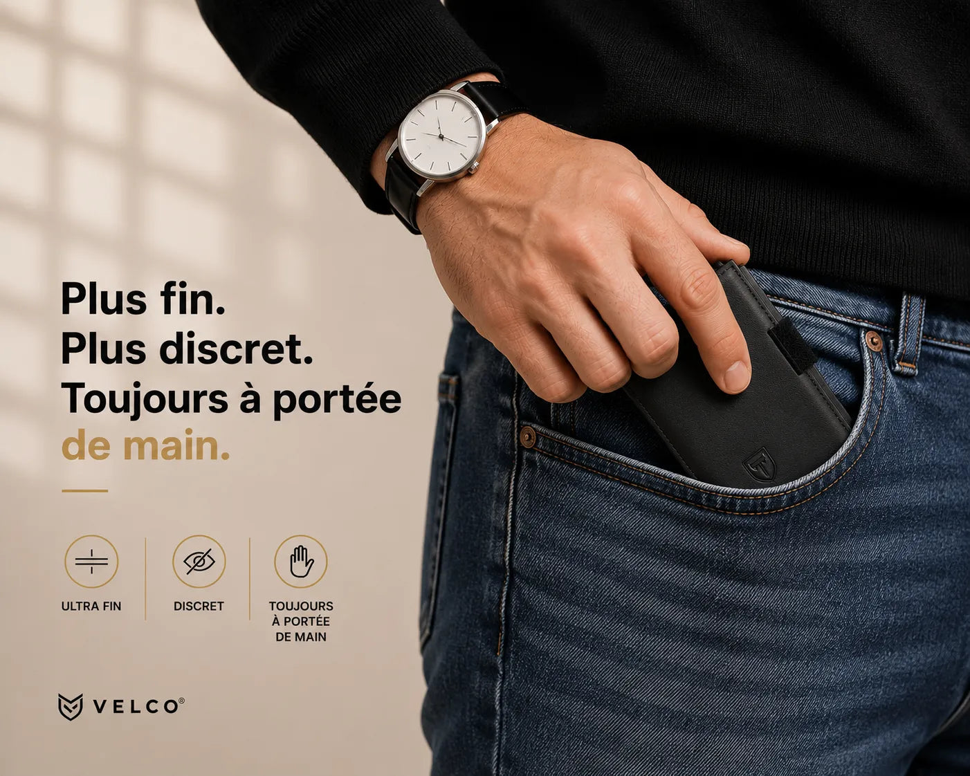 Plus fin, plus discret, toujours a portee de main